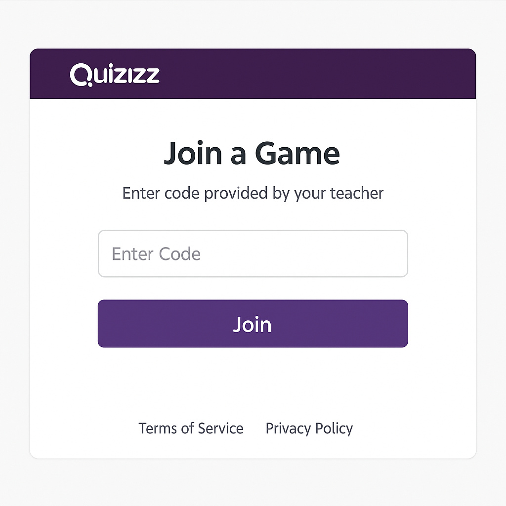 Quizizz Join Class