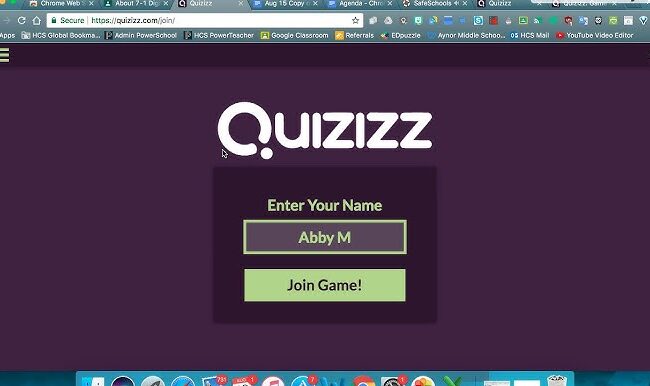 Quizizz Join Code