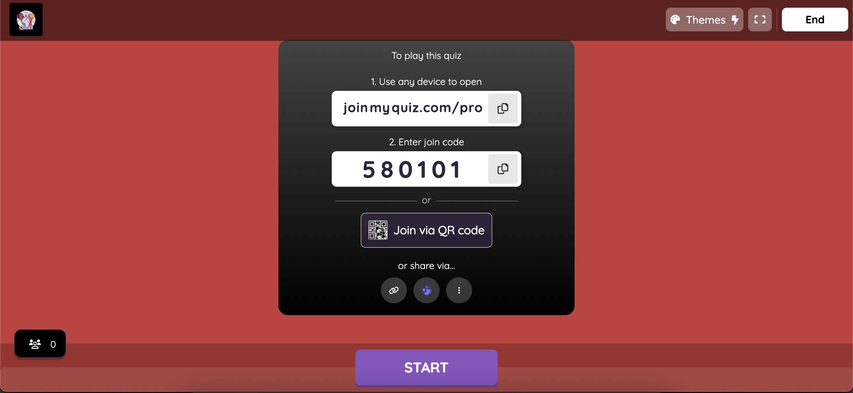 Quizizz Code